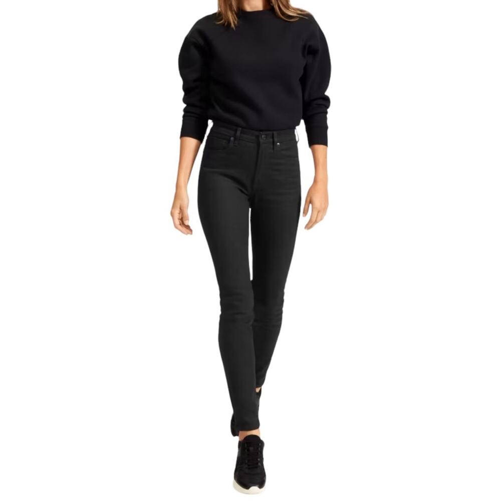 EVERLANE Black The High Rise Skinny Denim Jean Women’s